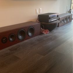 Pioneer Receiver And Two Speakers 