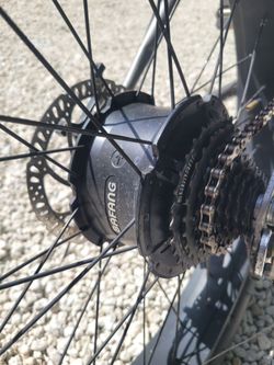Ebike motor fat tires