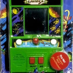 Galaga Mini Arcade Game Classic Arcade Electronic Video Game Retro New In Package 