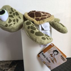 Official Disney Animator Collection Moana Baby Turtle Soft Plush (22cm)