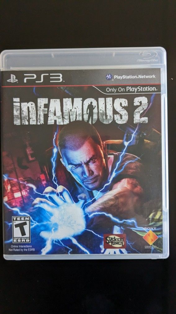 inFamous 2 Black Label CIB