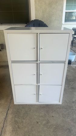 White Cube Shelf Storage