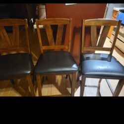 3 High Chairs 