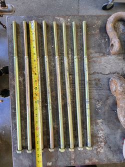 HEAVY DUTY FRAME BULTS EXTRA LONG