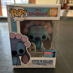 Funko Pop, Stitch With Curlers In His Haircut Limited Edition