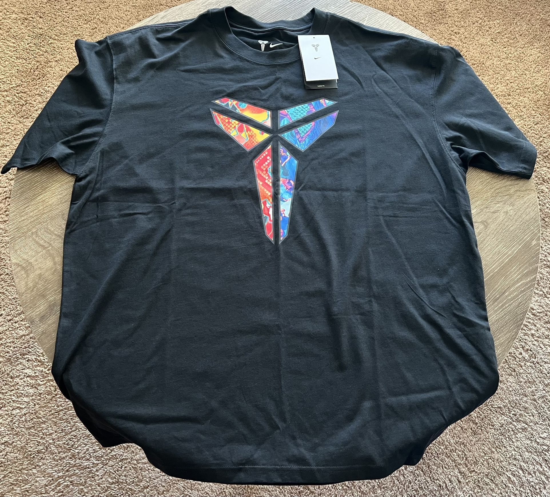 Nike Kobe Bryant 'What The' Max90 T-Shirt Black | Men’s Size L, XL, & XXL | HJ3422-010 (NWT)