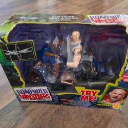 Vintage 1999 ToyBiz WCW Road Wild Wrestlers Bill Goldberg New In Box