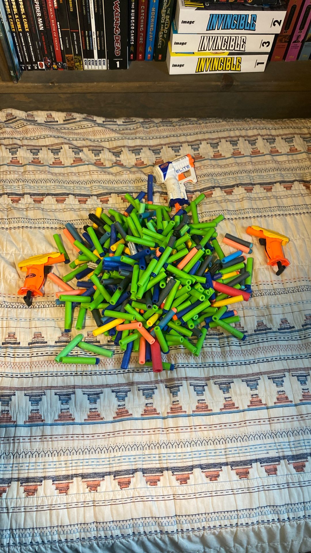 Nerf Bullets Plus 3 Mini Nurf Guns
