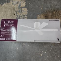 52" White LED ceiling Fan