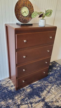 VINTAGE TALL DRESSER