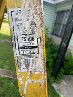 6 ft ladder