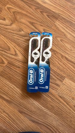Charcoal Oral B Medium Toothbrushes 