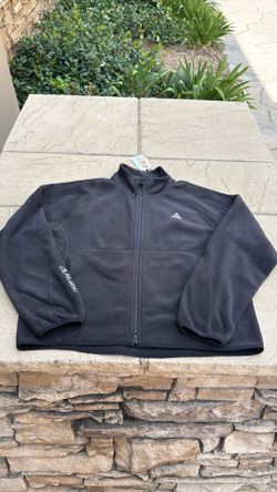 New Nike Acg wolf tree jacket full zip polartec black Men’s M Medium