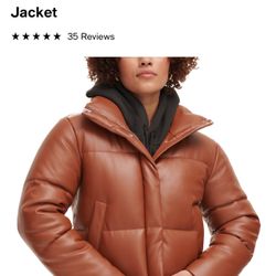  Levi’s Brown Puffer Jacket 