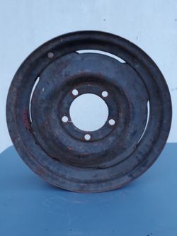 ORIGINAL WW 2 JEEP STEEL WHEEL 16"