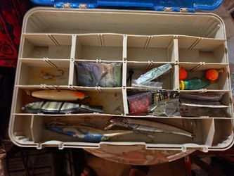 loaded tackle box