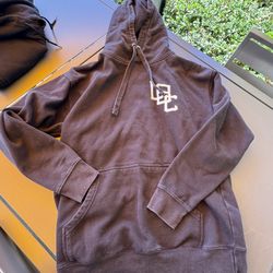 Long Beach 562 LB Supply Co Black Hoodie Size Men Large 