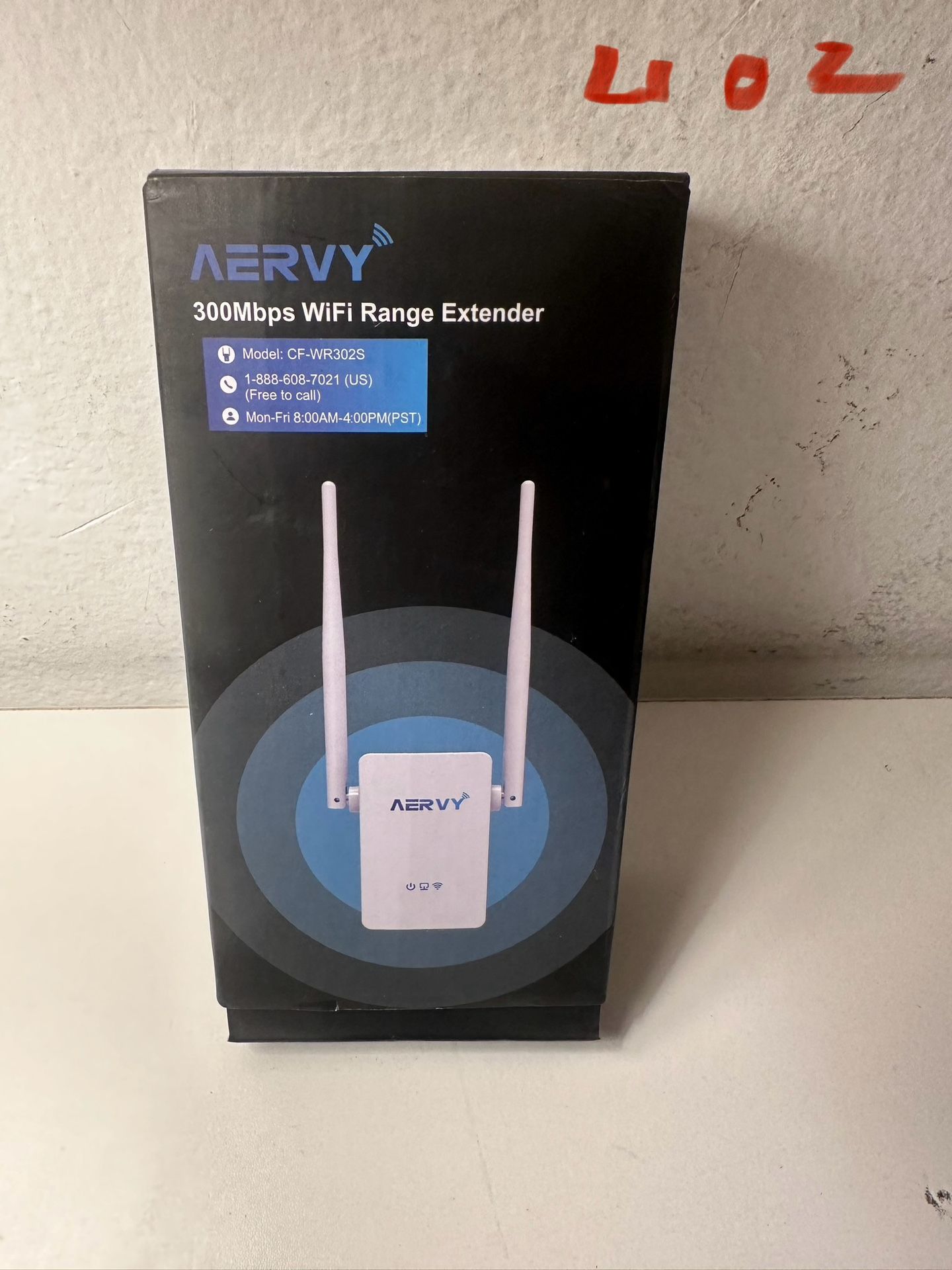 AERVY CF-WR302S 300Mbps Black WiFi Range Extender NEW!
