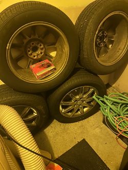 Original 17 inch Buick rims and tires
