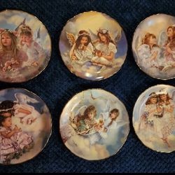 collectible 6 pc plate 'Everlasting friends' series by Sandra Kuck. 