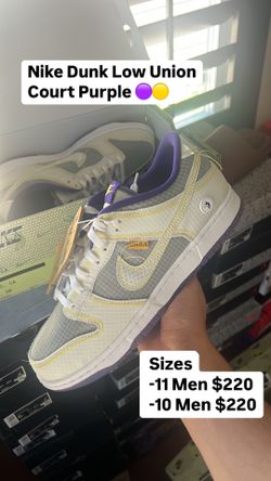 Dunk Low Court Purple Union