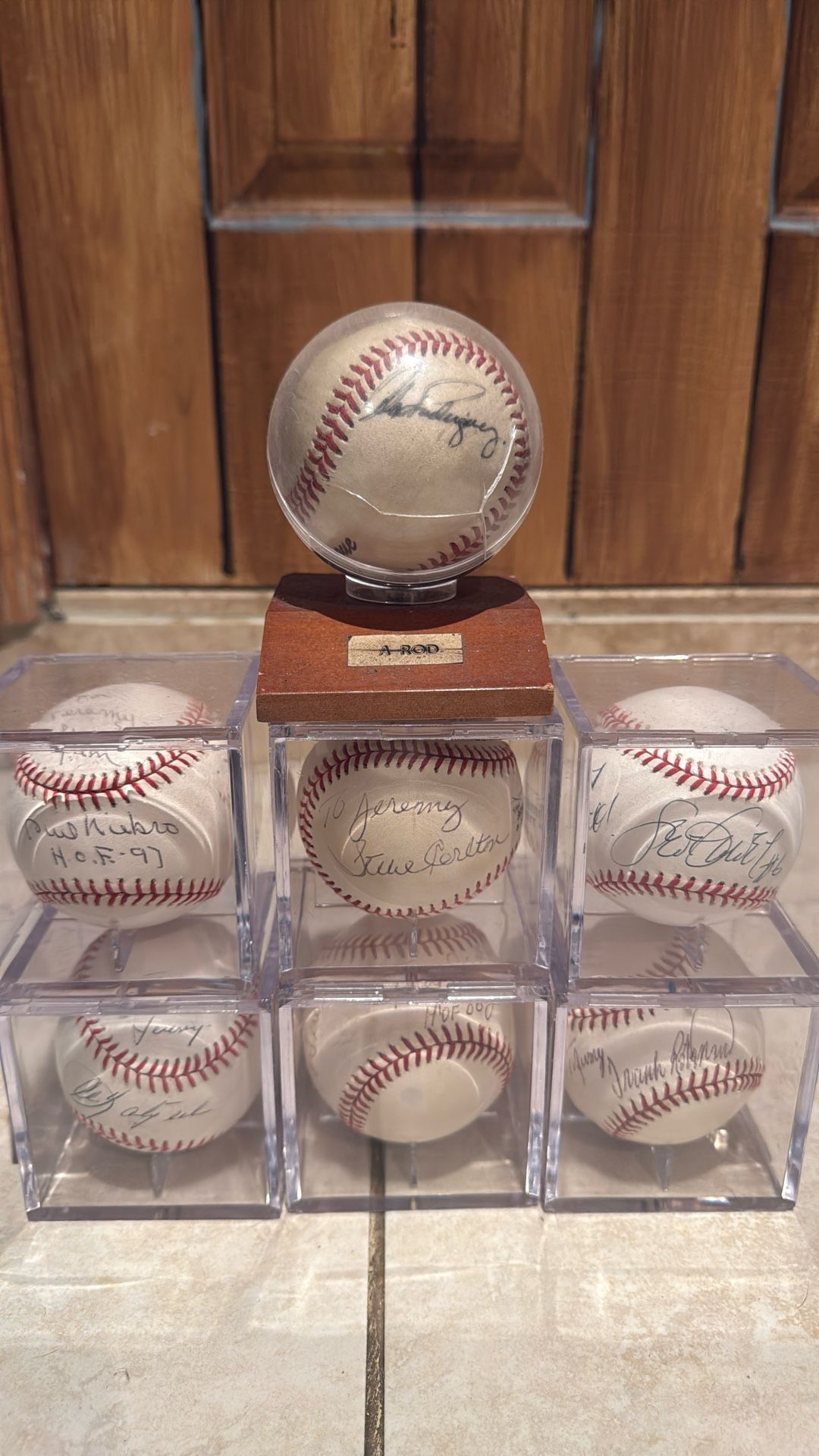 Signed Baseball Collection