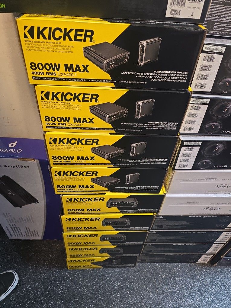 Kicker Mono Subwoofer Amplifier