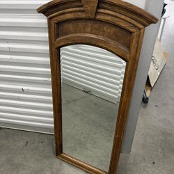 Antique Standup Framed Mirror 