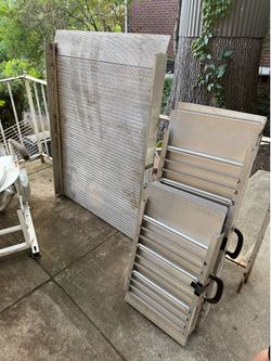 Rampit USA 6' Aluminum Wheelchair Ramp with Handrails & Extension Sections