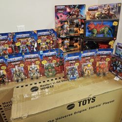 Masters Of The Universe Classics MEGA Lot Eternia & Castle Grayskull