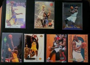 Shaquille O'Neal 90's-modern 15 Card Lot Inc RC's and Inserts