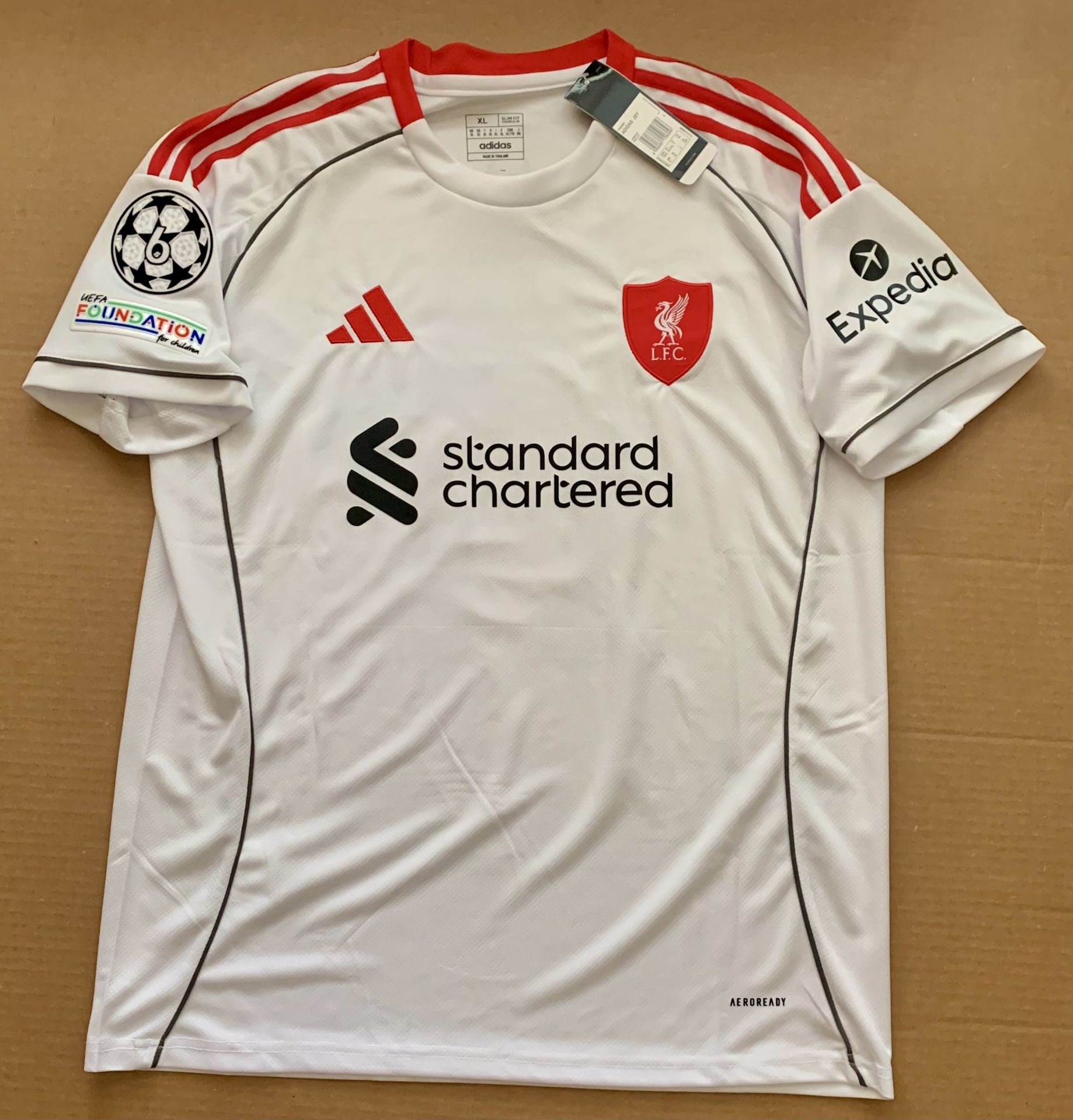 Liverpool Curtis Jones 25-26 Away Soccer Jersey NWT