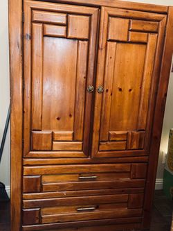Beautiful wooden armoire