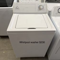 Whirlpool Washer 