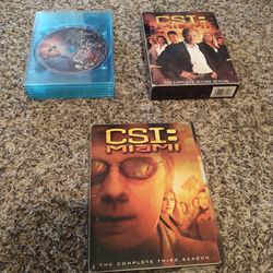 CSI: Miami Seasons 1-3 DVD Sets