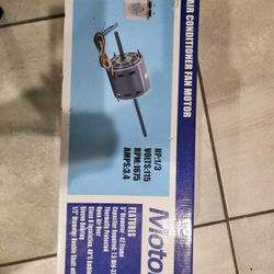 RV Air Conditioner Fan Motor HP 1/3 115V