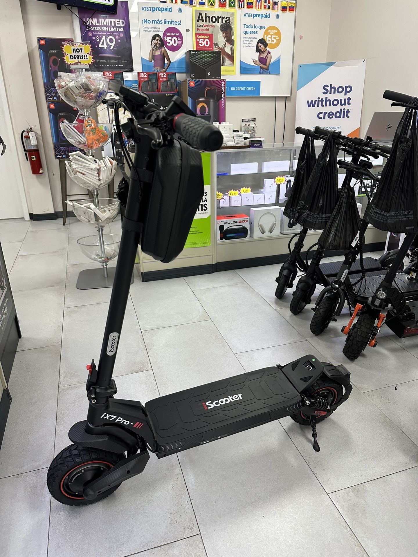 iScooter iX7 Pro Electric Scooter 38MPH! Finance For $50 Down Payment!!