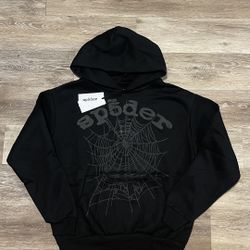Black OG Sp5der Hoodie
