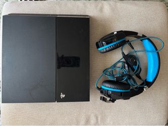 PS4 plus Headset