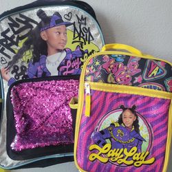 Lay Lay Back Pack & Lunch Pail