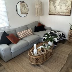 L Shape Sectional- Grey 