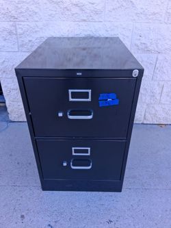 Metal file cabinet  $ 70 each