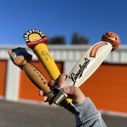 3 Beer Tap Handles 