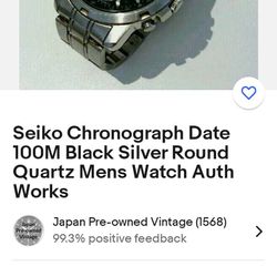 Seiko Men's Watch 