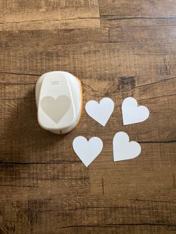 Recollections Craft Paper Cutter- Heart Shape - wedding - Art - Decor