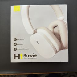 Baseus H1 Wireless Headphones Bluetooth Active Noise Cancellation Headset Brand New 