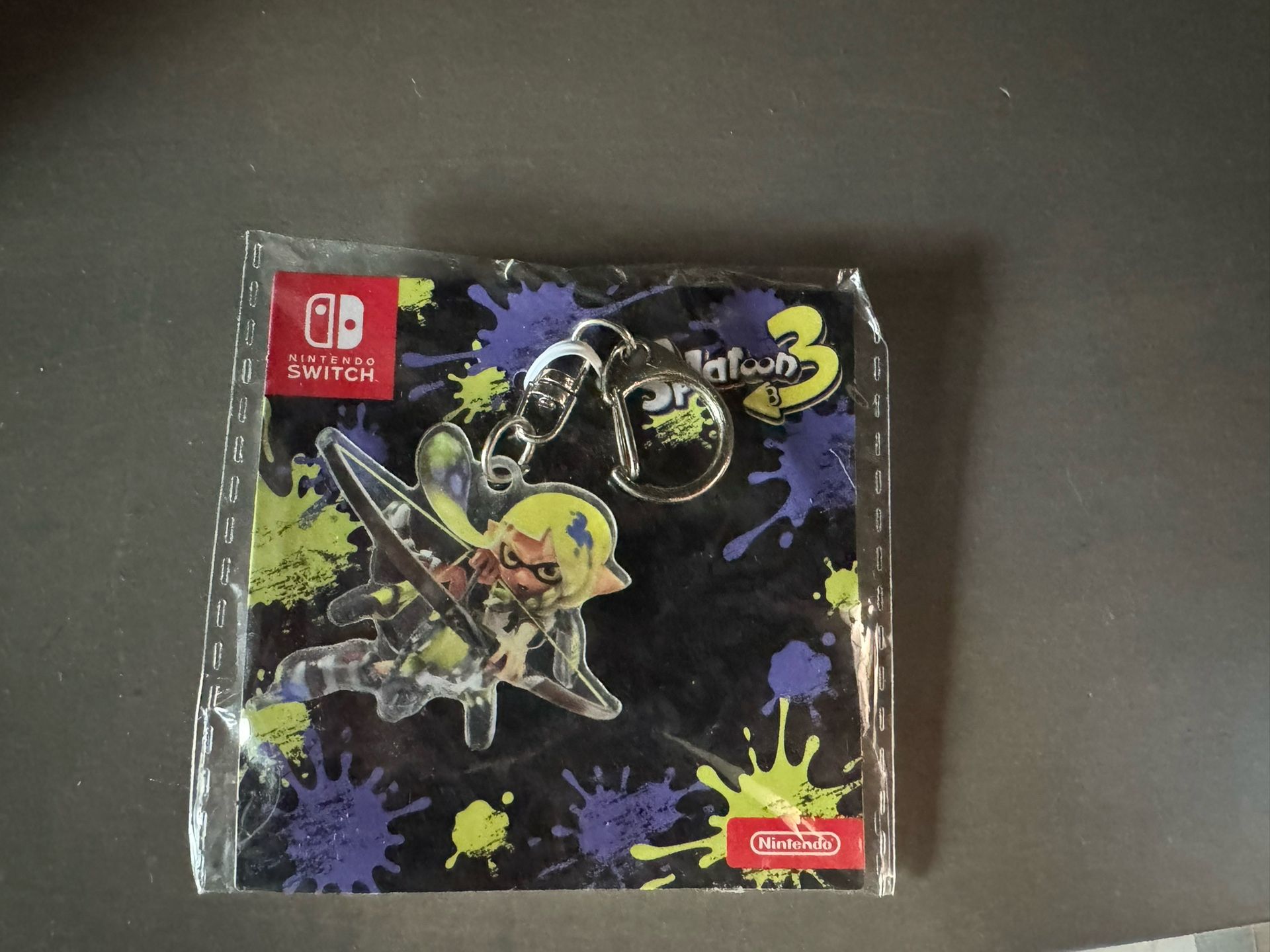 Splatoon 3 Pre Order Keychain