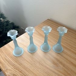 Vintage Homeware Candle Stick Holders And Art 