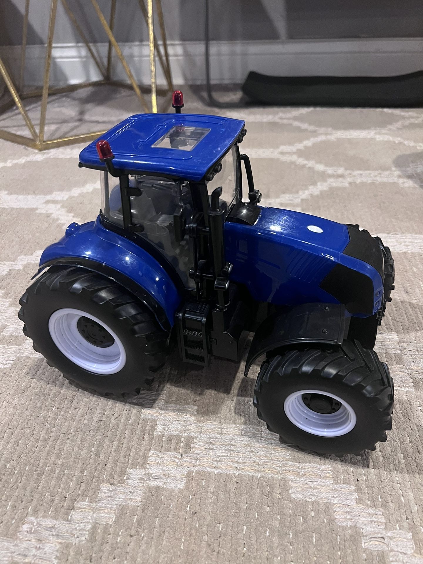 Blue Tractor toy