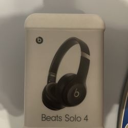 BRAND NEW- Unopened Wireless Beats Solo 4 Headphones 
